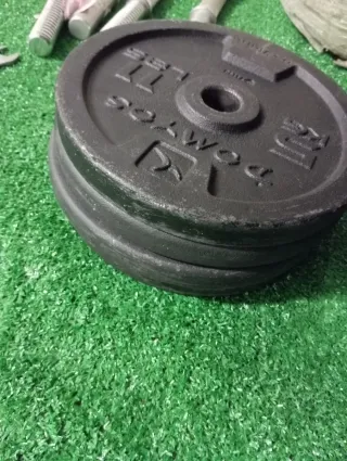 Discos de pesa 5kg (4 discos)