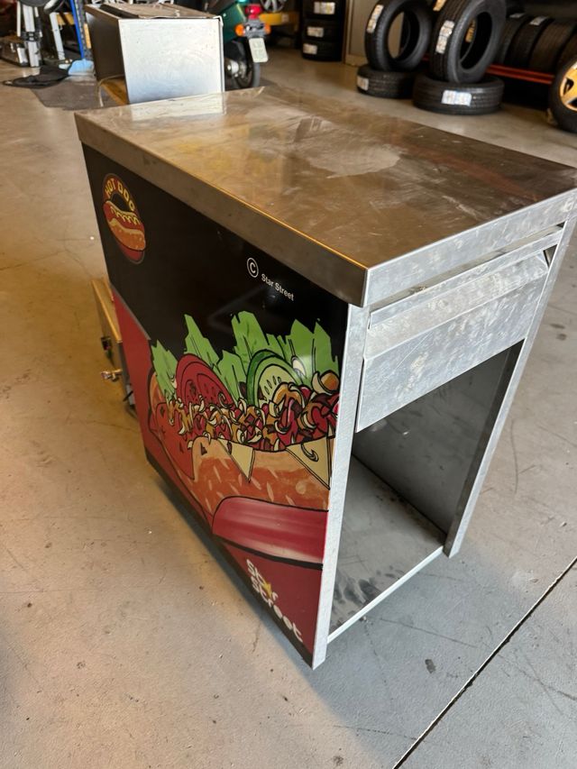 Máquina Hot Dog para Comercio Callejero