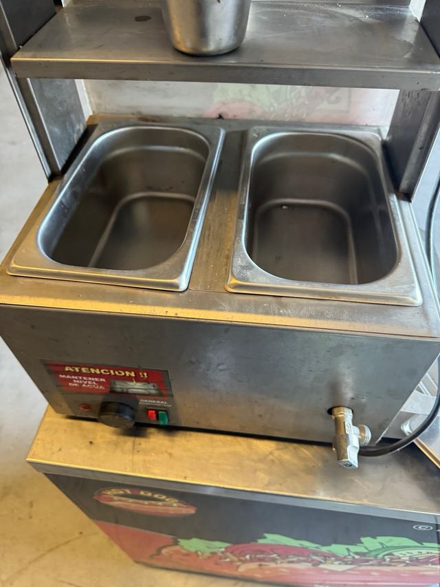 Máquina Hot Dog para Comercio Callejero