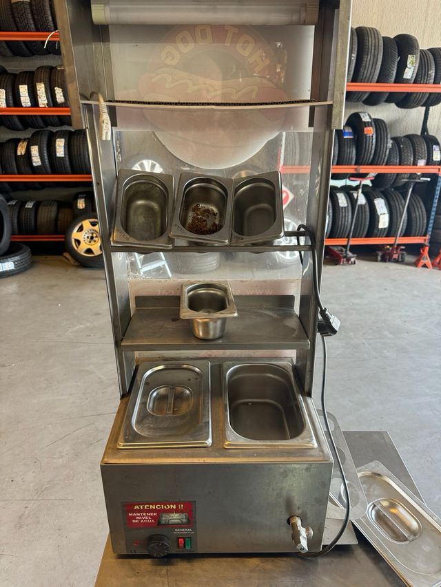 Máquina Hot Dog para Comercio Callejero