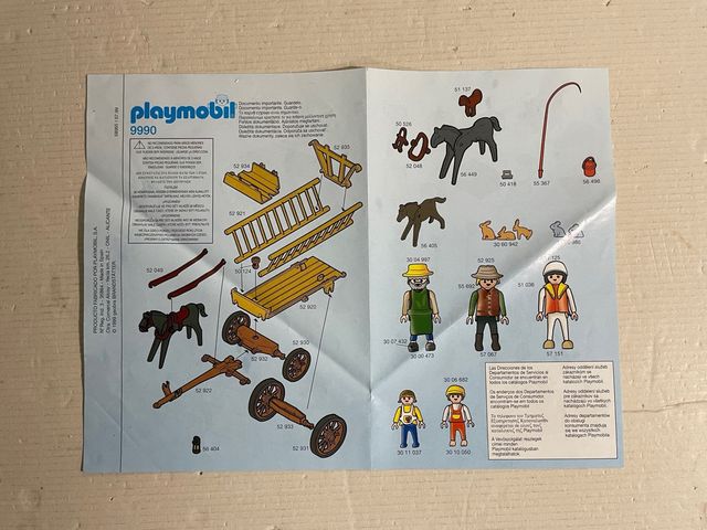 Instrucciones Playmobil 9990