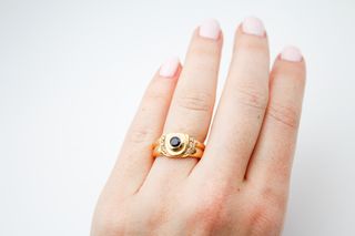 Solitario De Oro De 18K.. Ref: 077-01-00003