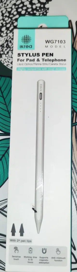 Lápiz Óptico Ikrea WG7103 para iPad/Teléfono