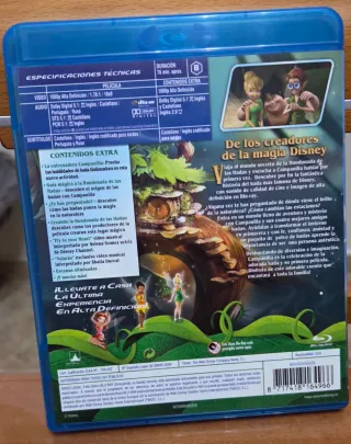 Campanilla Blu-ray Disney