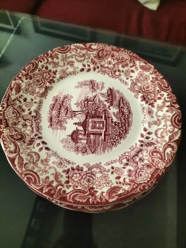 Par de platos hondos Cartuja sin estrenar