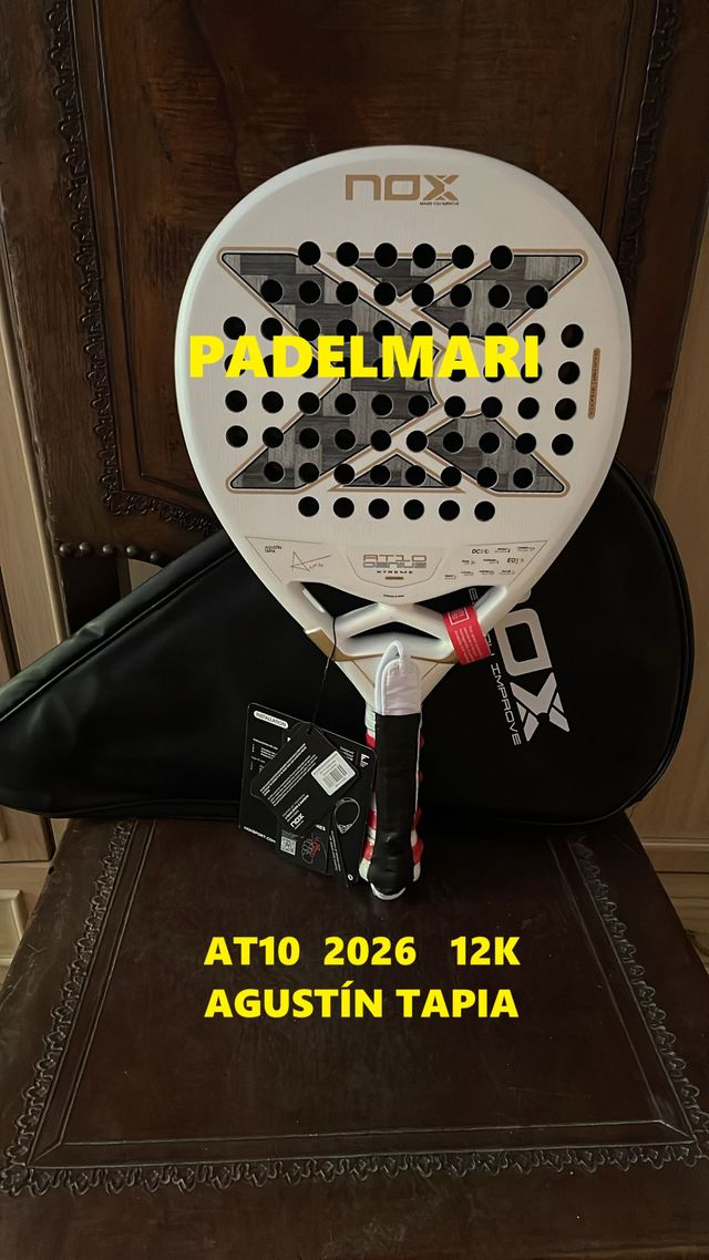 Pala NOX AT10 Genius Alum XTREME 12K Tapia 2026