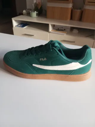 Zapatillas Fila Ante Verde Hombre