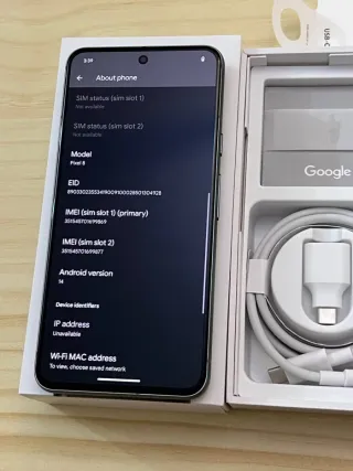 Google Pixel 8 5G 128GB verde libre .