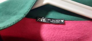 Sudadera Zara Rosa Talla S