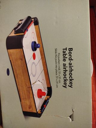 Mini Air Hockey para Niños y Adultos