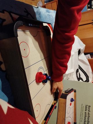 Mini Air Hockey para Niños y Adultos