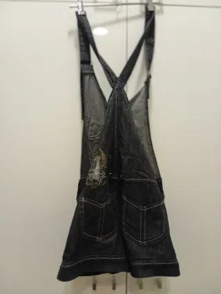 Peto corto mezclilla oscuro