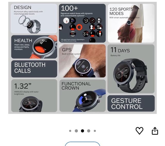 Reloj Watch Pro 2 CMT Azul