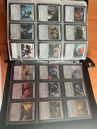 Álbum de cartas Magic Colección