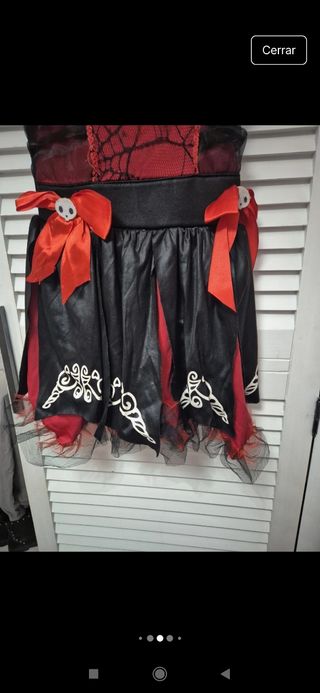 Disfraz Vampiresa 4-6 años