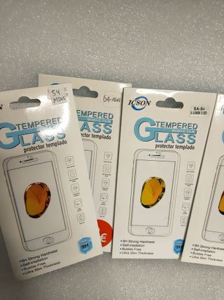 4 Protectores Cristal Templado Samsung S4 Mini ICS