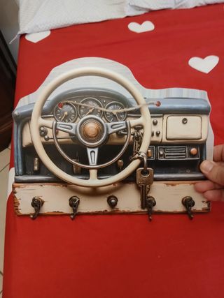 Portachiavi Cruscotto Auto volante grande