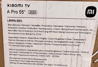 smart tv Xiaomi 55”4K QLED sin abrir entrega grati