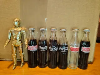 Mini bottiglie della collezione Coca-Cola