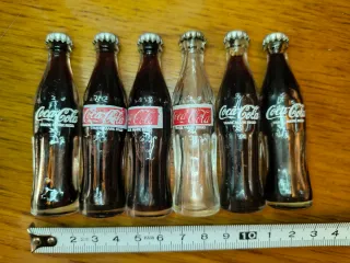 Mini bottiglie della collezione Coca-Cola