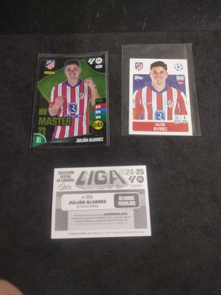 Cromos Julián Álvarez Rookie