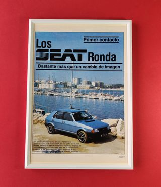 Seat Ronda cuadro cartel poster