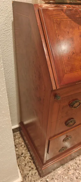 Escritorio bureau Secreter madera con marquetería
