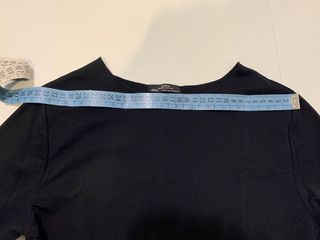 Camiseta manga larga negra Zara