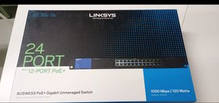 Switch Gigabit Linksys 24 Puertos PoE+