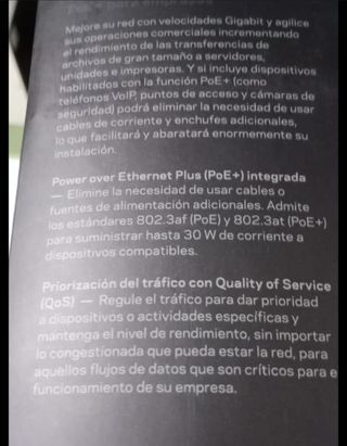 Switch Gigabit Linksys 24 Puertos PoE+