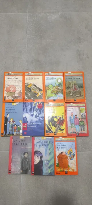 11 libros juveniles de El barco de vapor