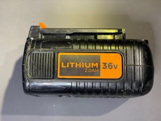 Batería Black+Decker 36V 1.8Ah, recuperada.