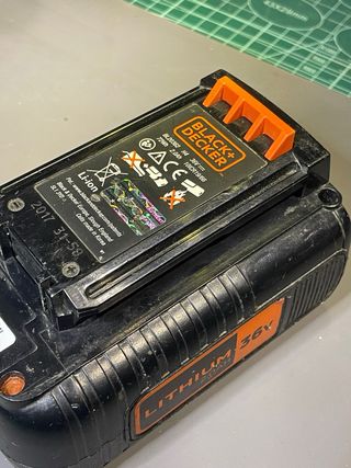 Batería Black+Decker 36V 1.8Ah, recuperada.