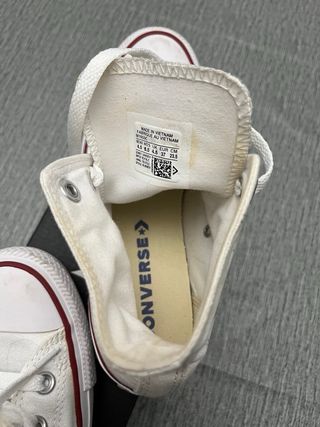 Scarpe Converse All Star Tela Bianche