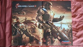 Tre poster doppi Street Fighter 4 Halo Gears War 2