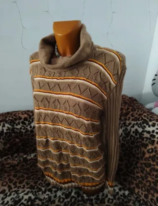 Jersey de punto vintage con rayas