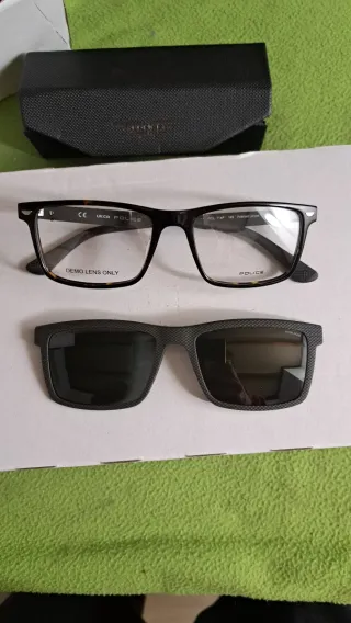 Occhiali Police Montatura Nero/Marrone