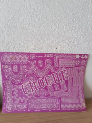 2 Revistas de Crochê Antigas