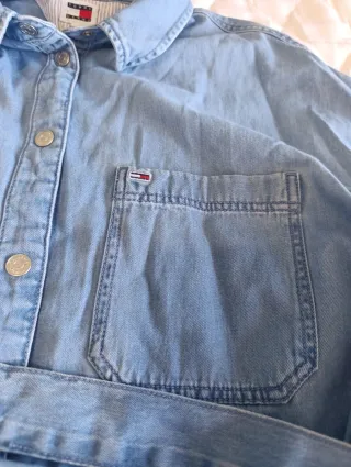 Vestido Tommy Hilfiger Denim Oversized
