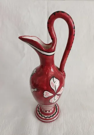 Piccola anfora Deruta dipinta a mano