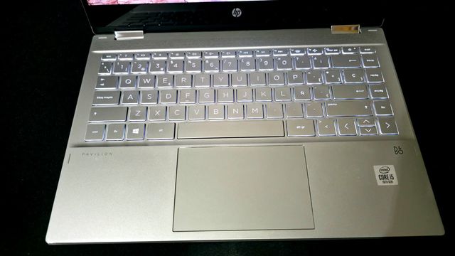 HP Pavilion x360 14" i5 · 8GB · 512GB SSD · Grigio