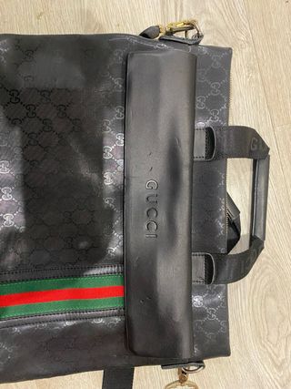Bolso Gucci Negro Multicolor