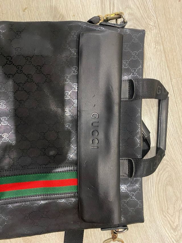 Bolso Gucci Negro Multicolor