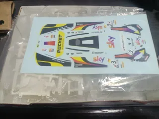 Kit Audi R8 LMS GT3 Scaleauto Blanco