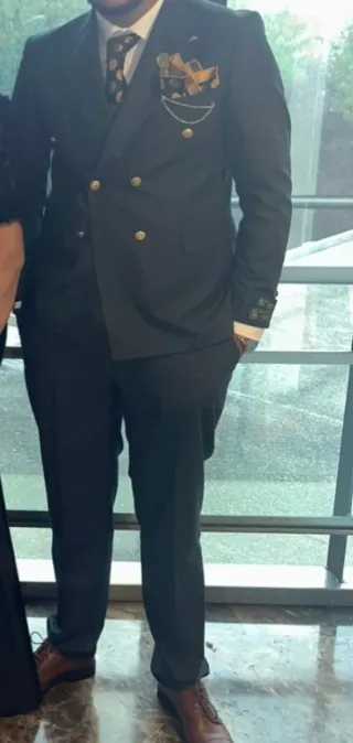 Traje de boda gitana de acero cm nuevo