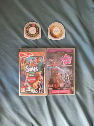 Juegos PSP: Sims 2, FIFA Street y GTA Vice City