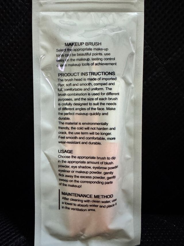 Juego 5 brochas maquillaje rosa y plata