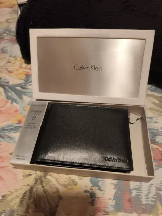 Cartera Calvin Klein Negra Hombre