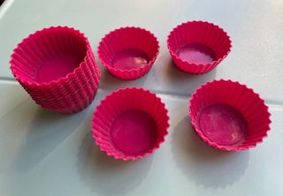 16 moldes de minicupcakes reutilizables (silicona)