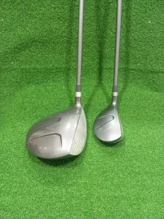 Driver 10'5° y Híbrido 22° Inesis  500,palos golf